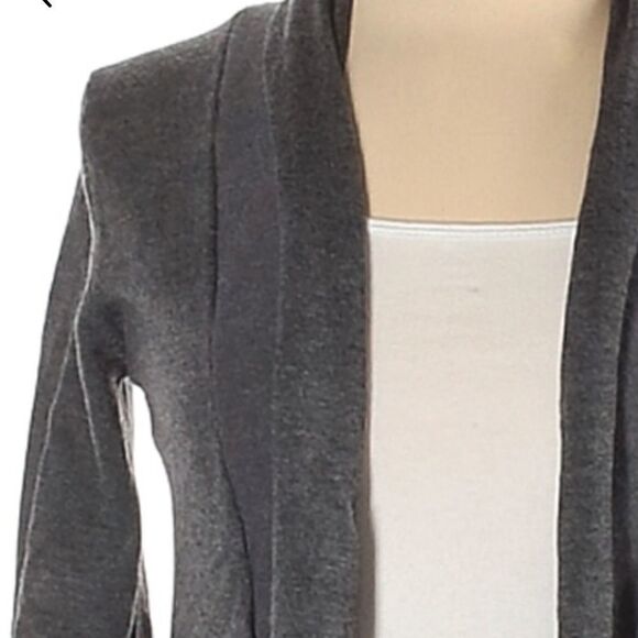 2/$20 Zara Open Cardigan Grey - Picture 3 of 7